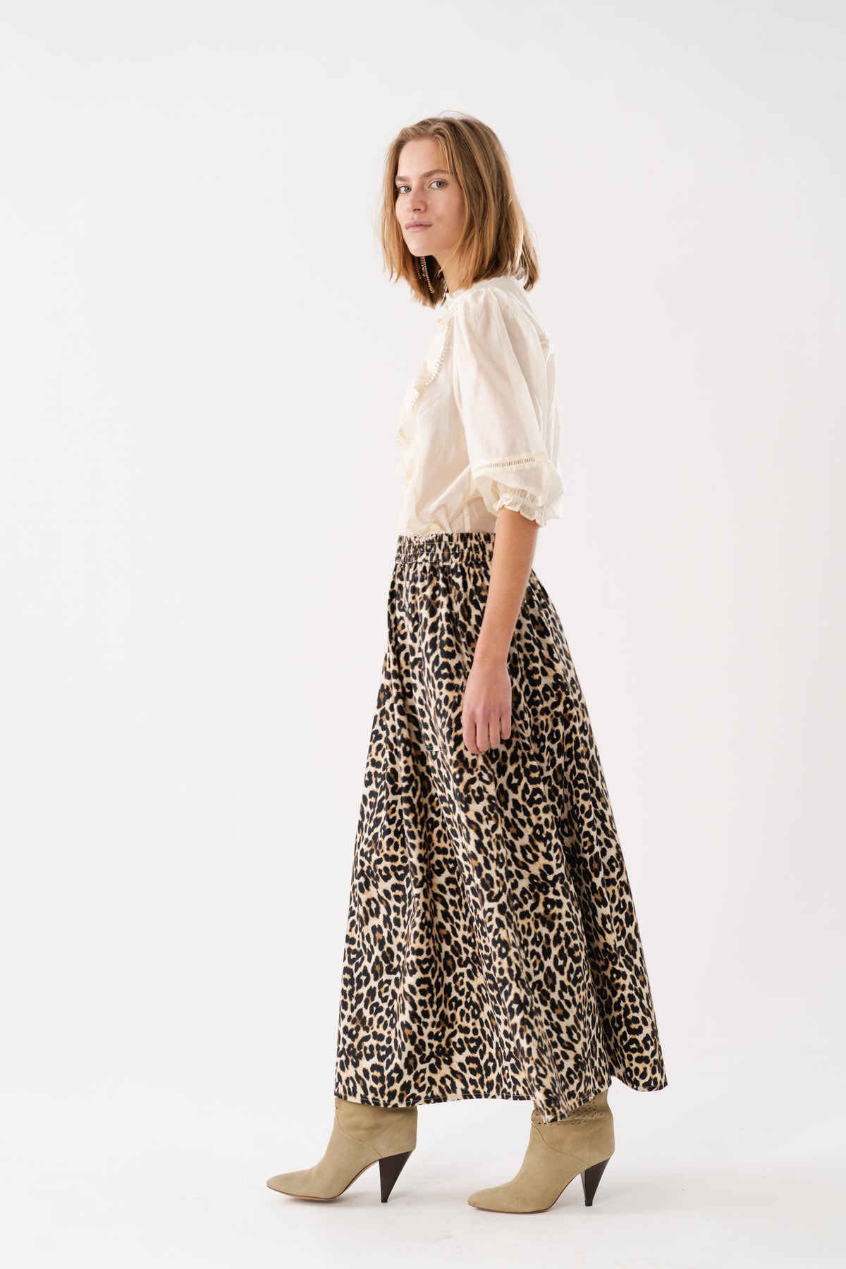 Lollys Laundry AkaneLL Maxi Skirt Skirt 72 Leopard Print