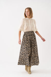 AkaneLL Maxi Skirt - Leopard Print