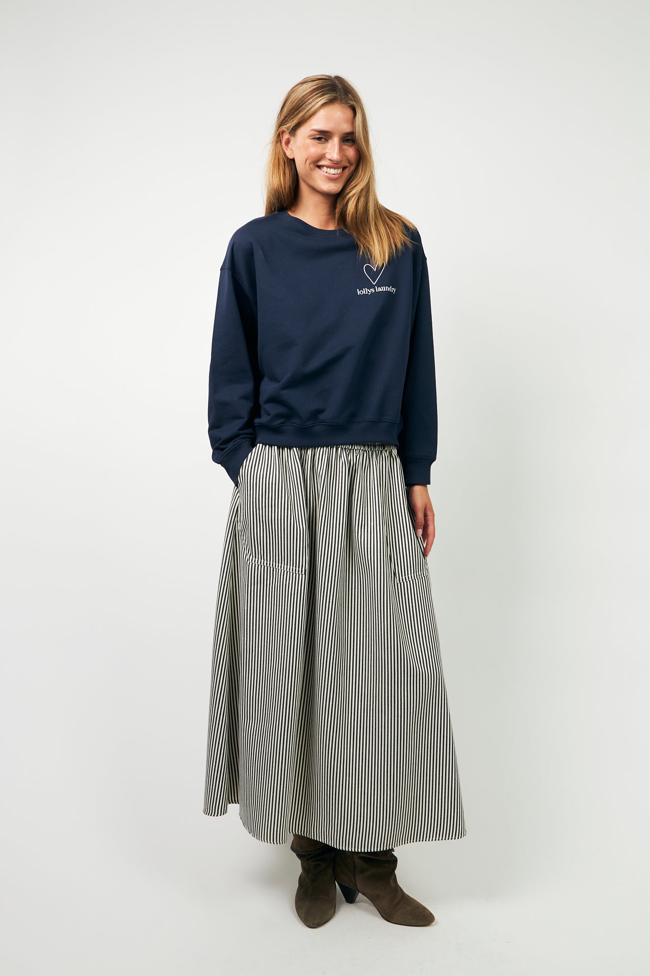Lollys Laundry AkaneLL Maxi Skirt Skirt 99 Black
