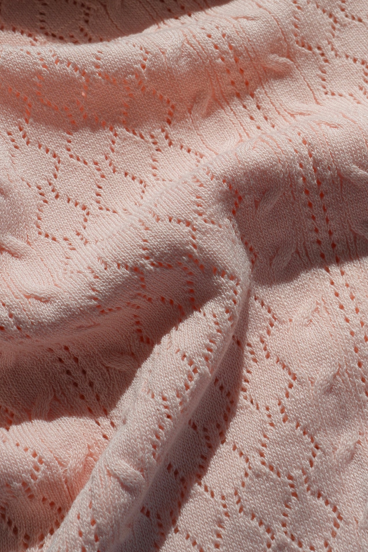 AlaiaLL Polo Knit - Light Pink
