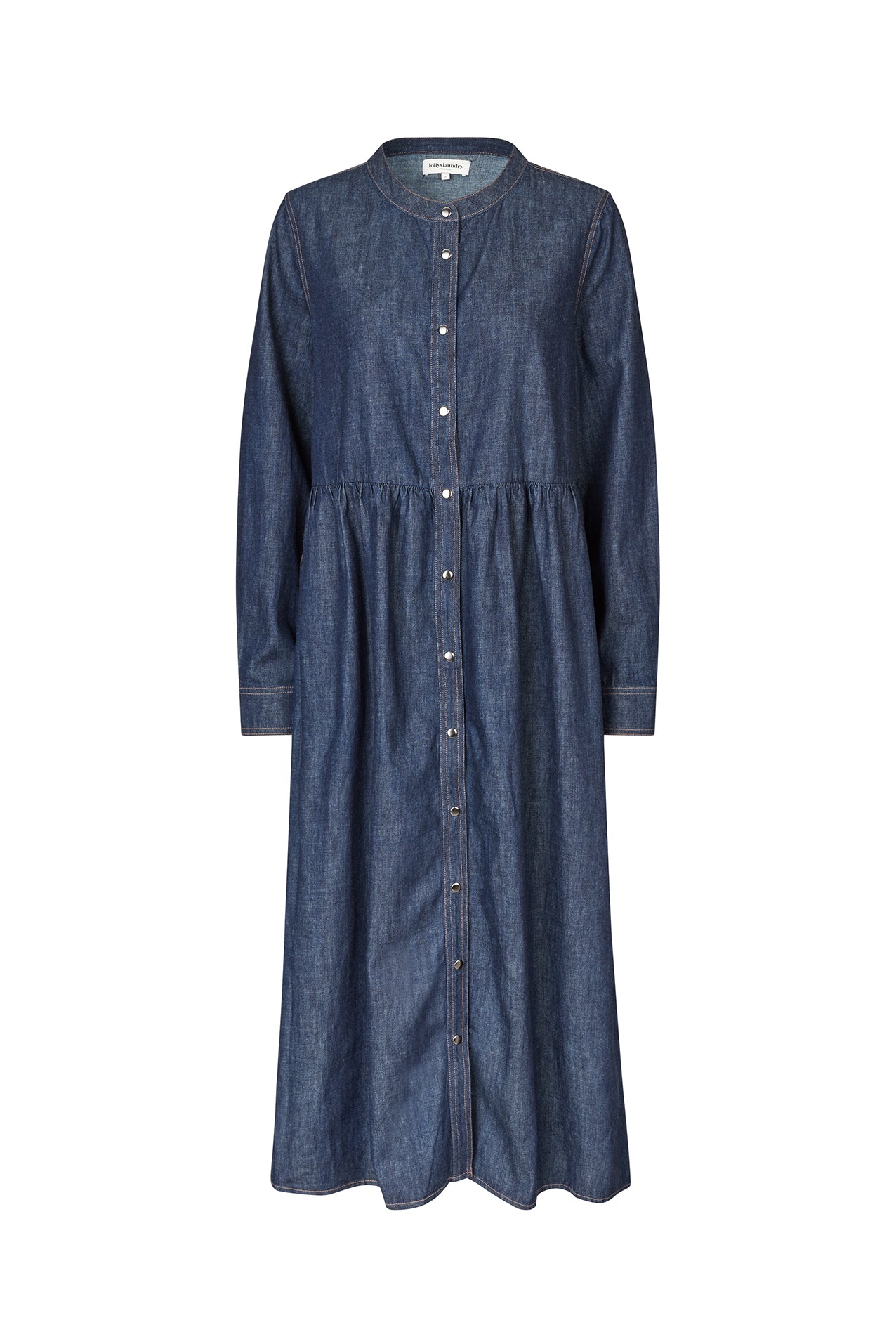 AliyaLL Maxi Dress LS - Blue