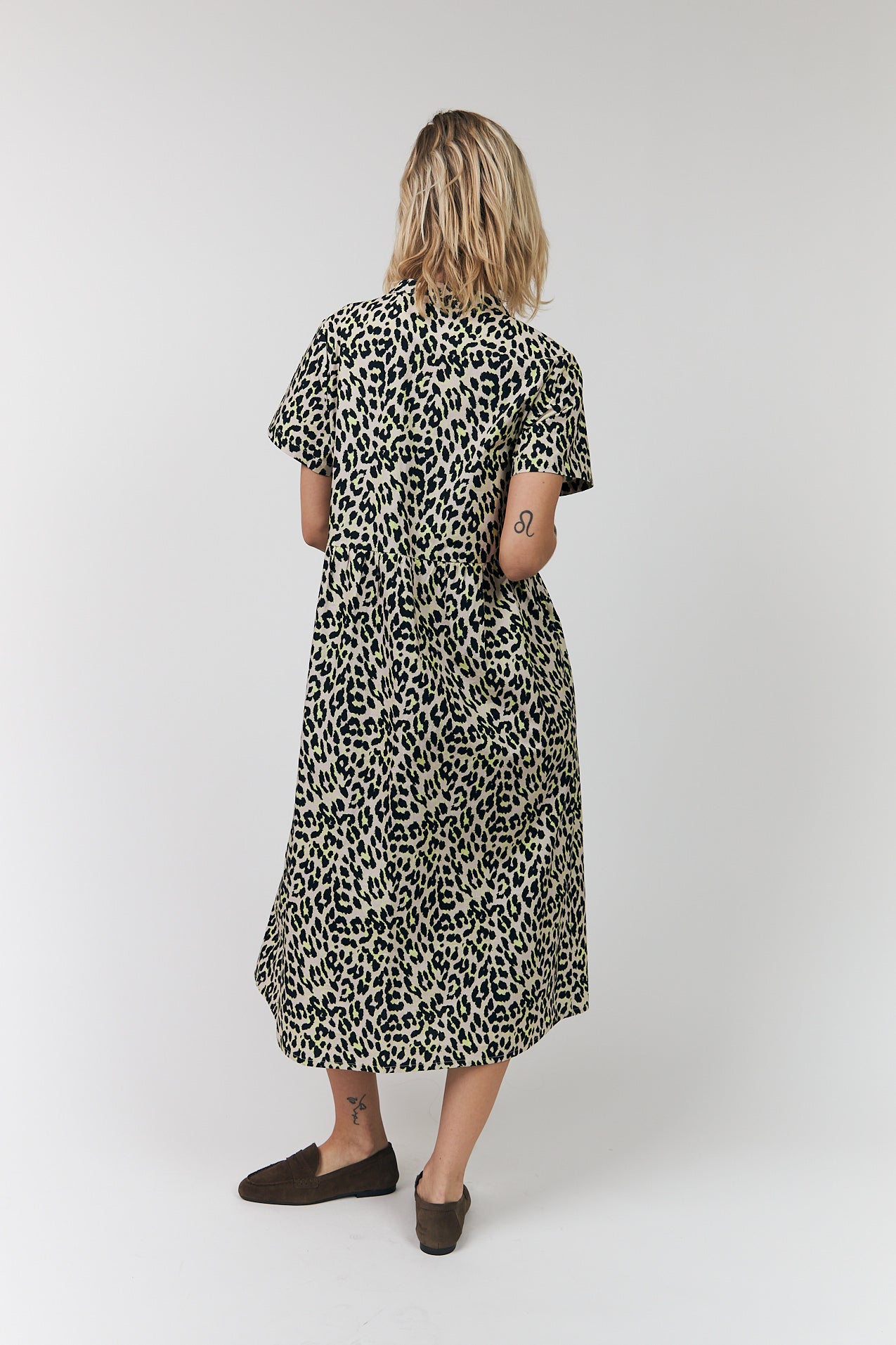 AliyaLL Midi Dress - Yellow