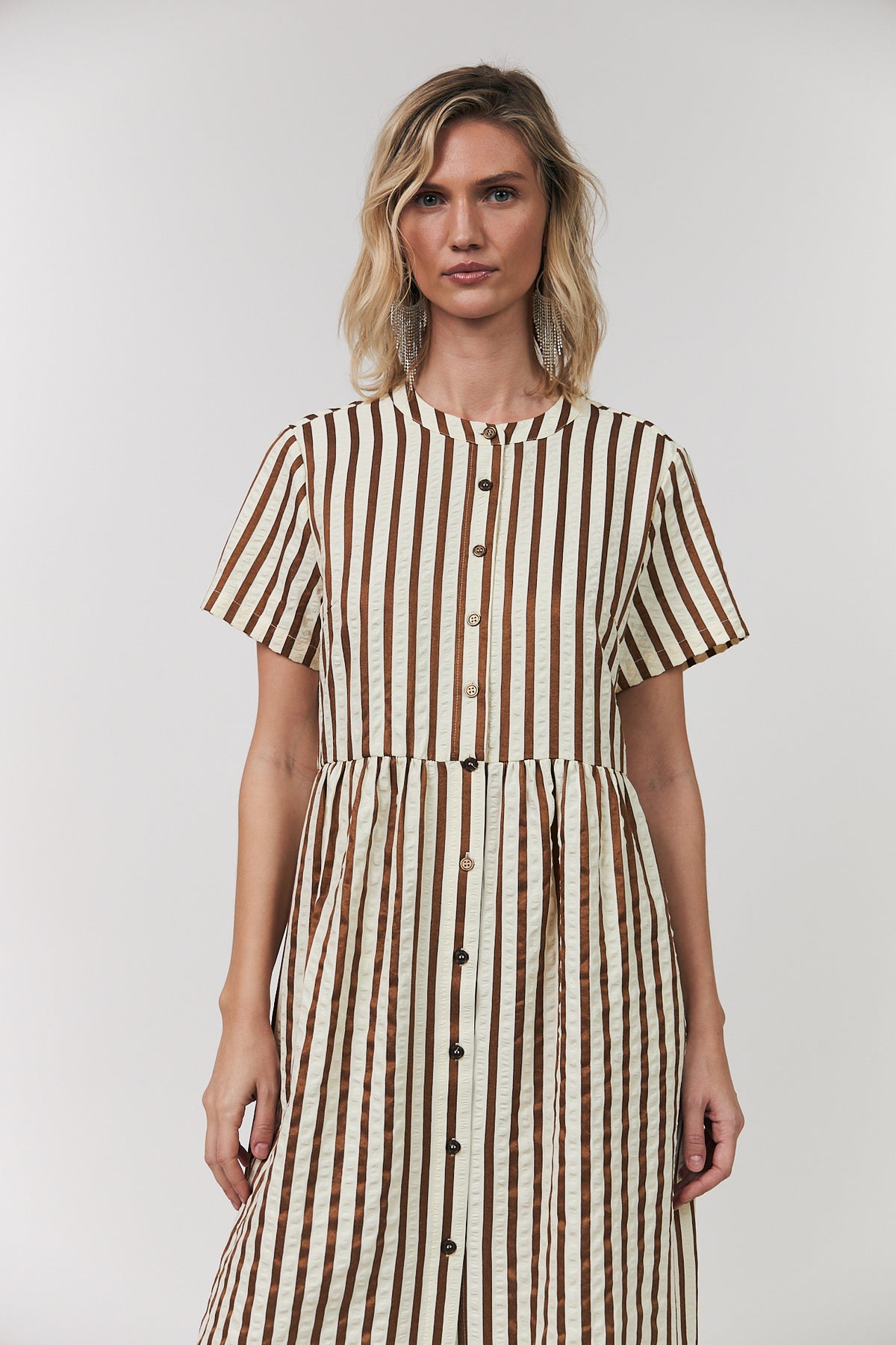 AliyaLL Midi Dress - Dark Mokka