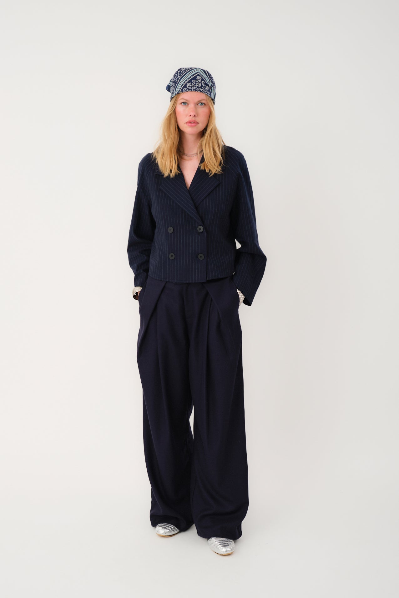AmiriLL Short Jacket - Dark Navy