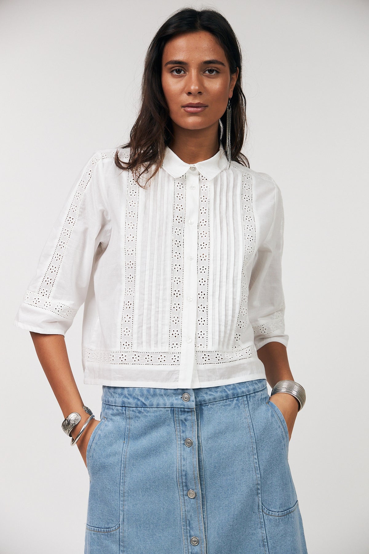 Lollys Laundry AmoraLL Shirt Shirt 02 Creme