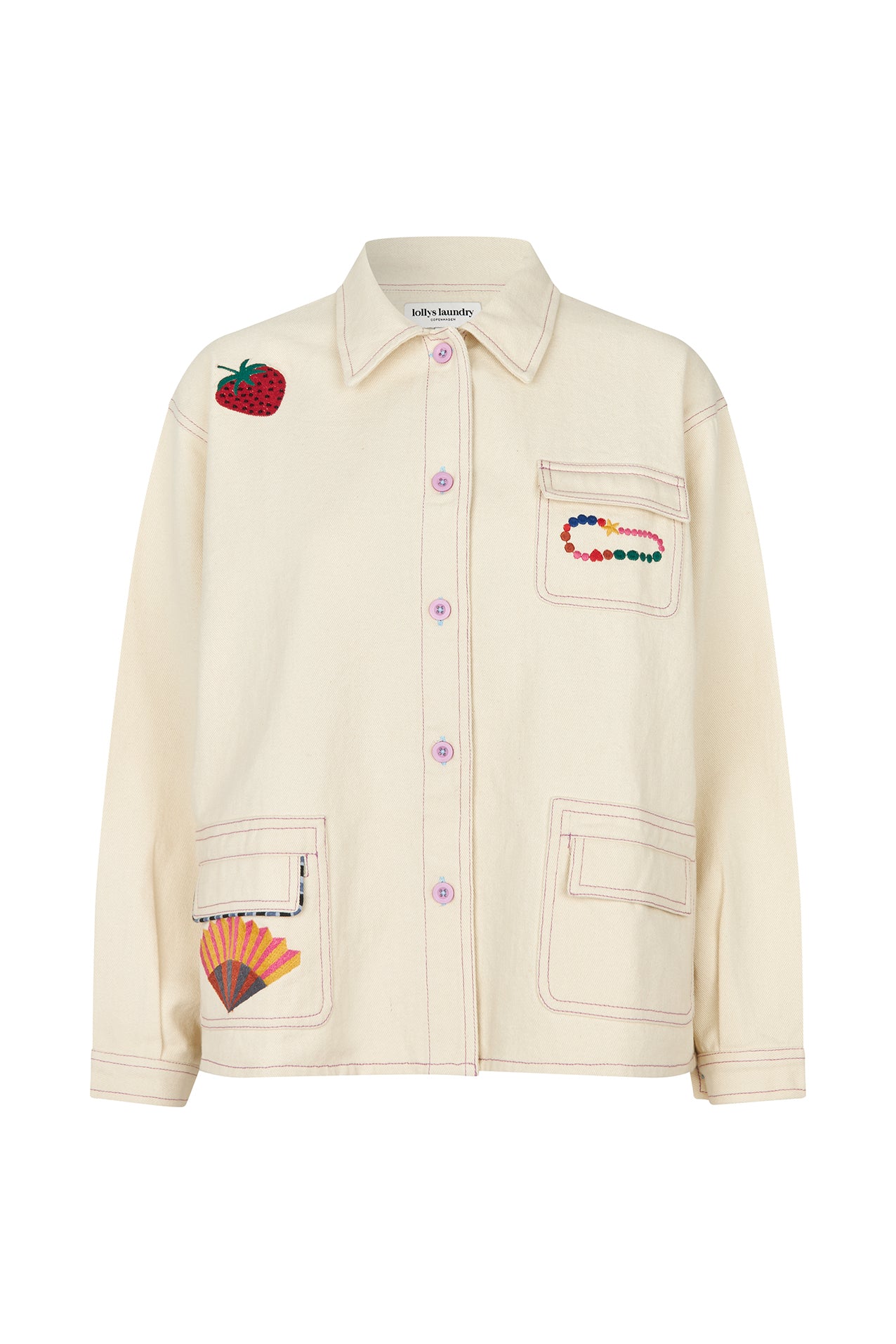 Lollys Laundry AprilLL Jacket Jacket 02 Creme
