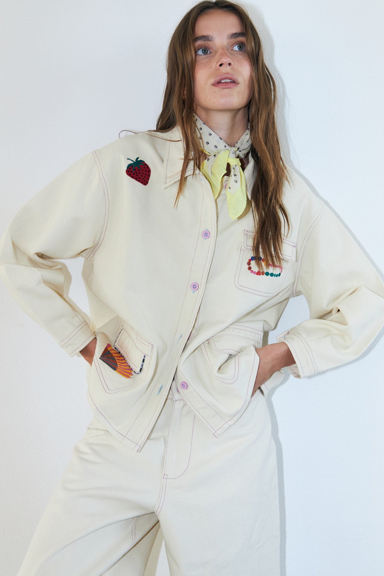 Lollys Laundry AprilLL Jacket Jacket 02 Creme