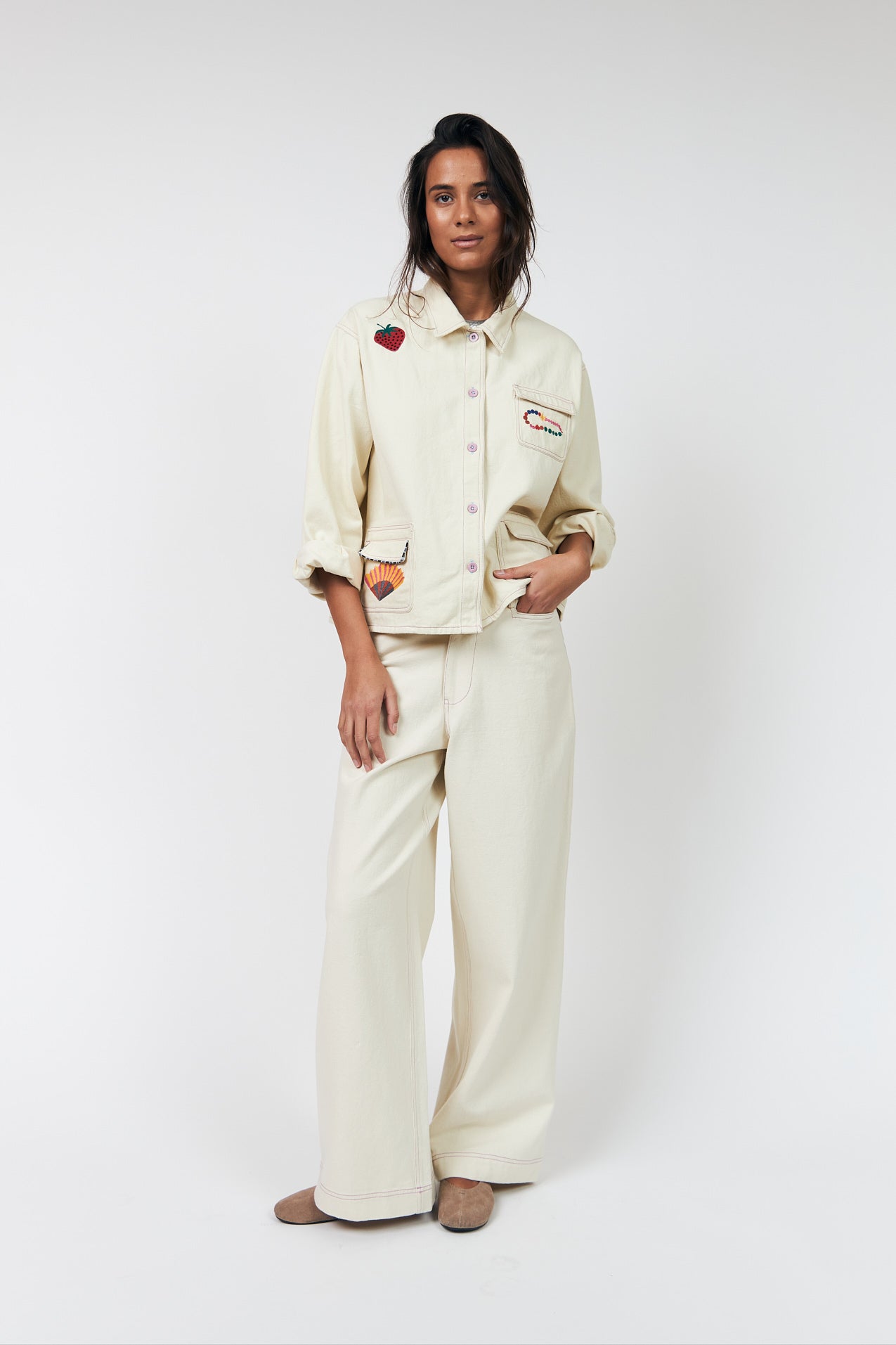 Lollys Laundry AprilLL Jacket Jacket 02 Creme