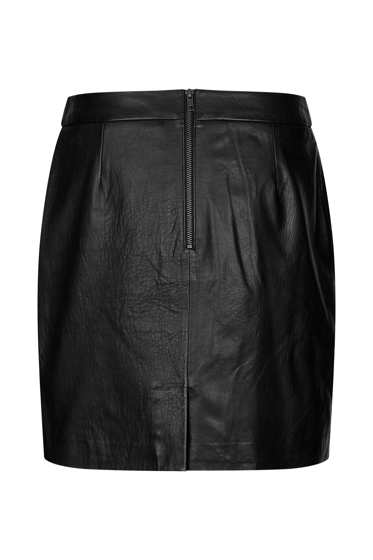 Lollys Laundry AquaLL Leather Skirt Skirt 99 Black