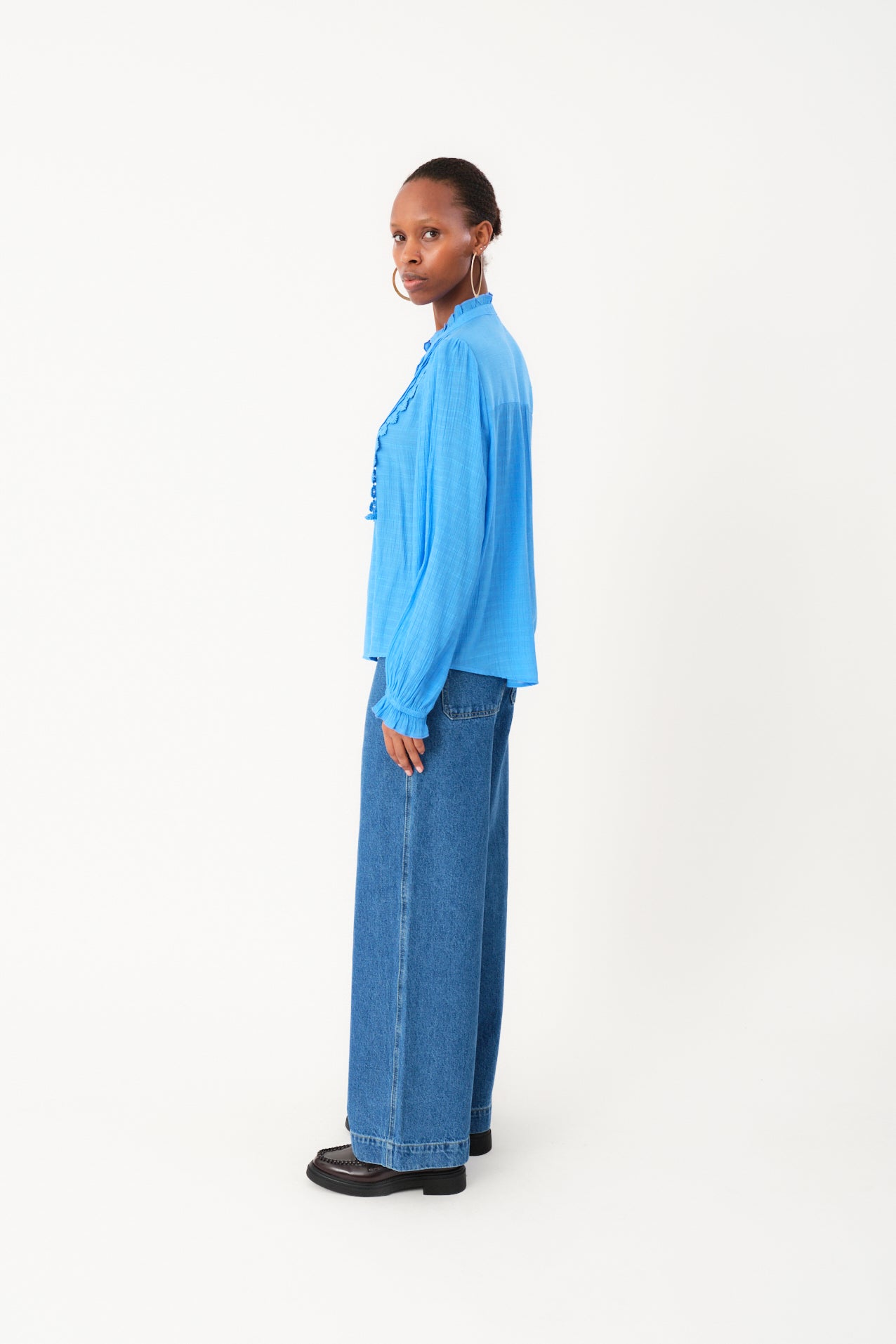 Lollys Laundry ArielLL Shirt Shirt 97 Neon Blue