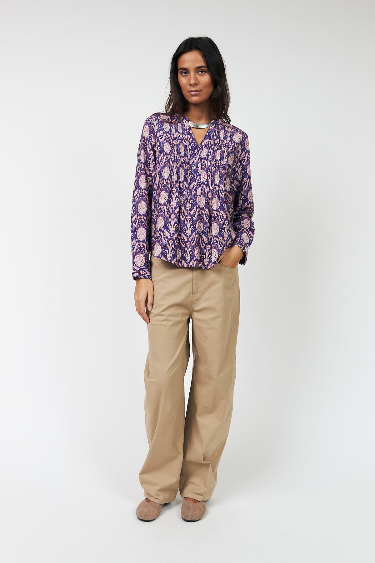 Lollys Laundry AvaLL Jeans Pants 03 03 Ecru