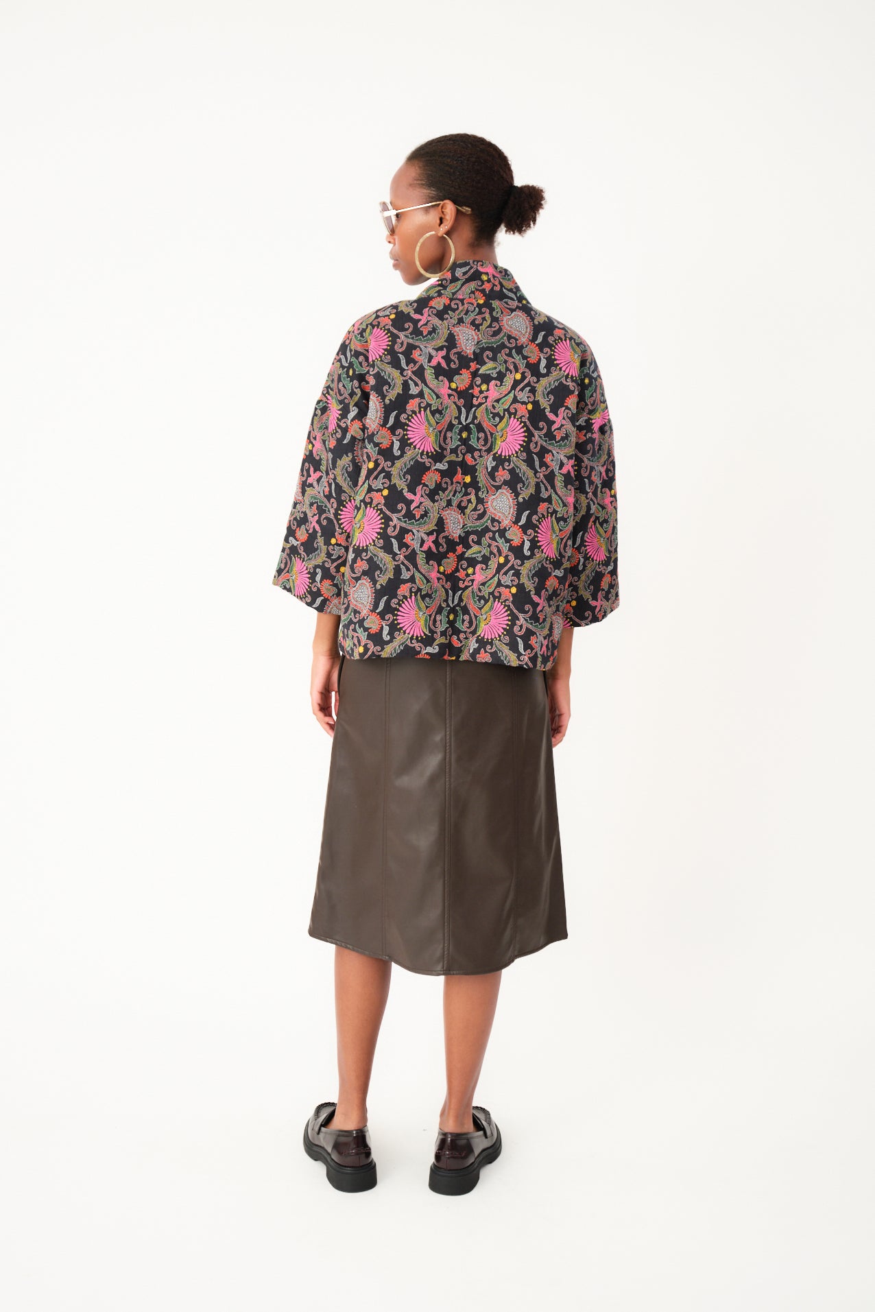 BarbraLL Jacket - Flower Print