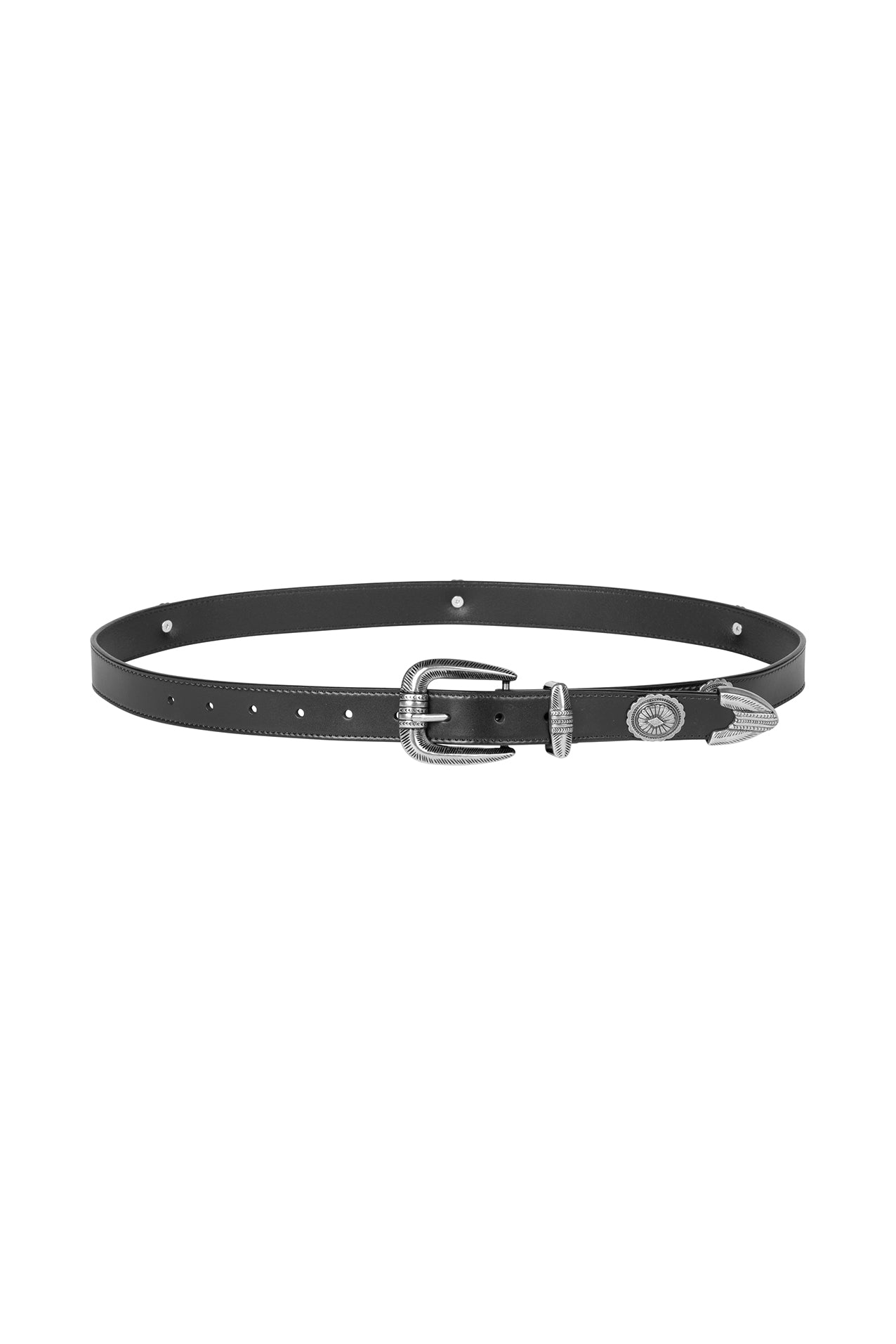 Lollys Laundry BarkLL Leather Belt Belt 99 Black