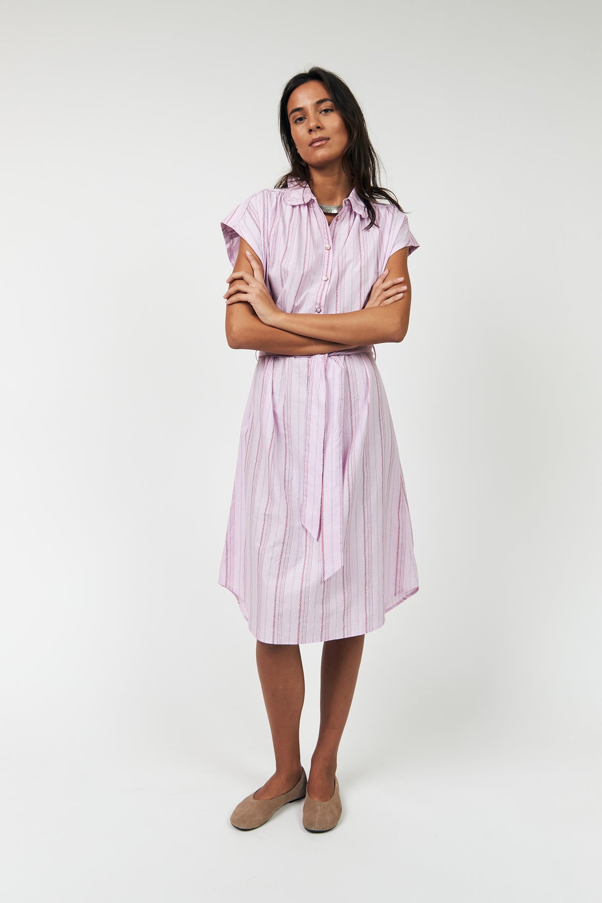 Lollys Laundry BeyLL Midi Dress Dress 53 Lilac