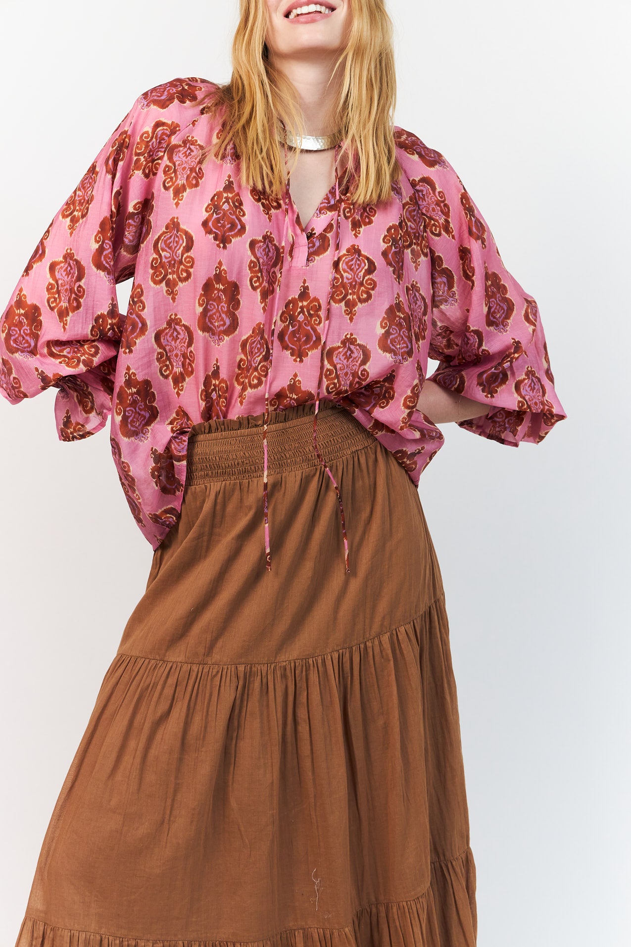 BiharLL Blouse - Pink