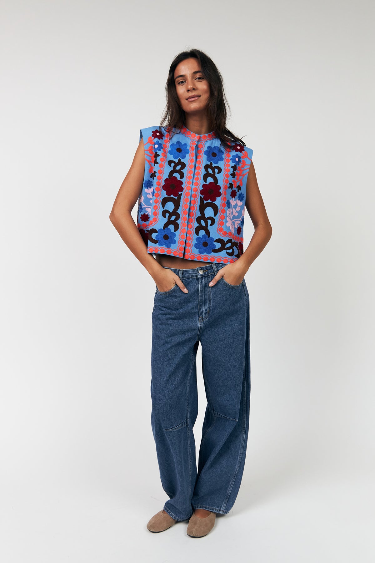 Lollys Laundry BinLL Vest Vest 20 Blue
