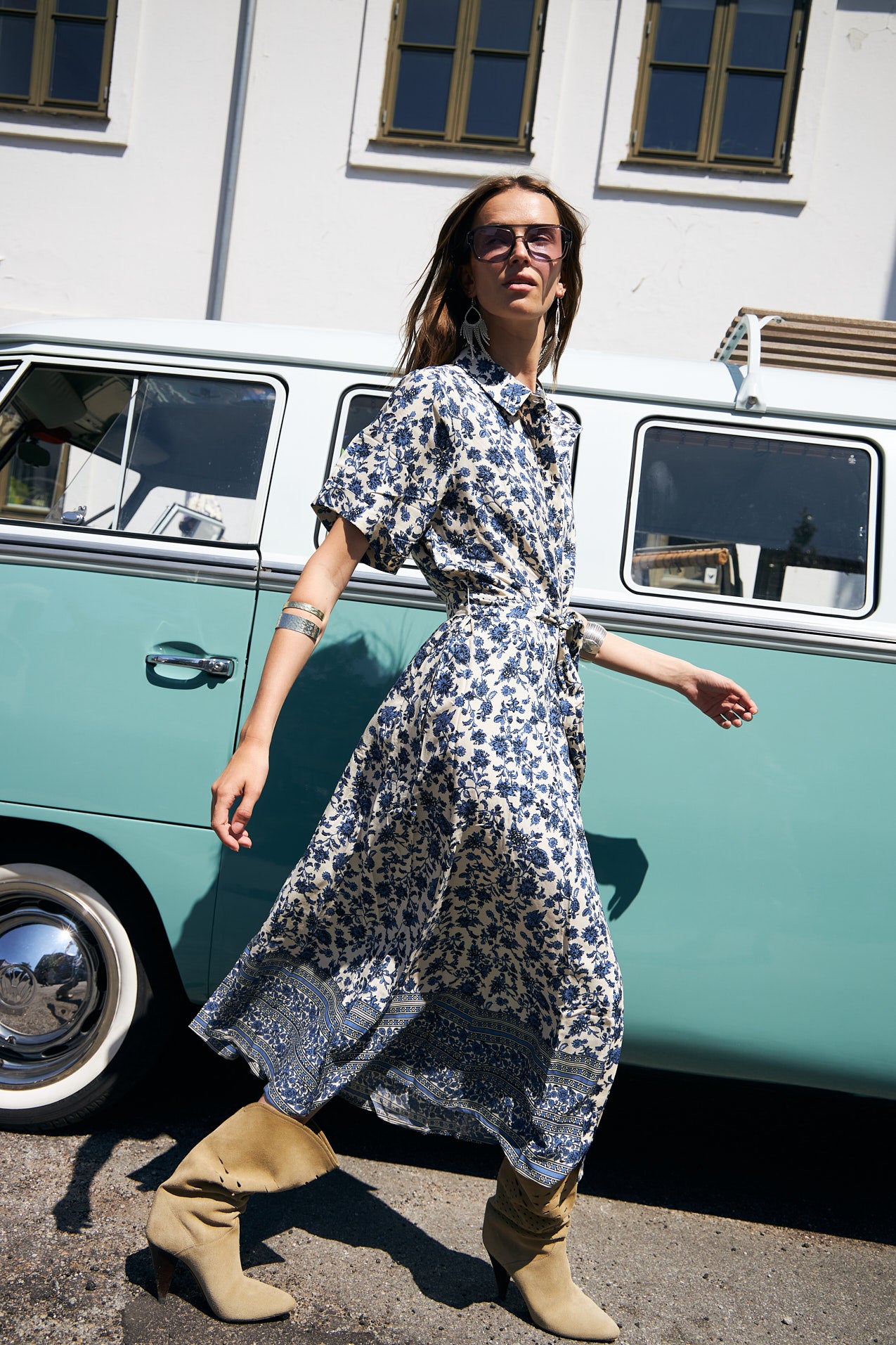 Lollys Laundry BlakeLL Midi Dress Dress 20 Blue