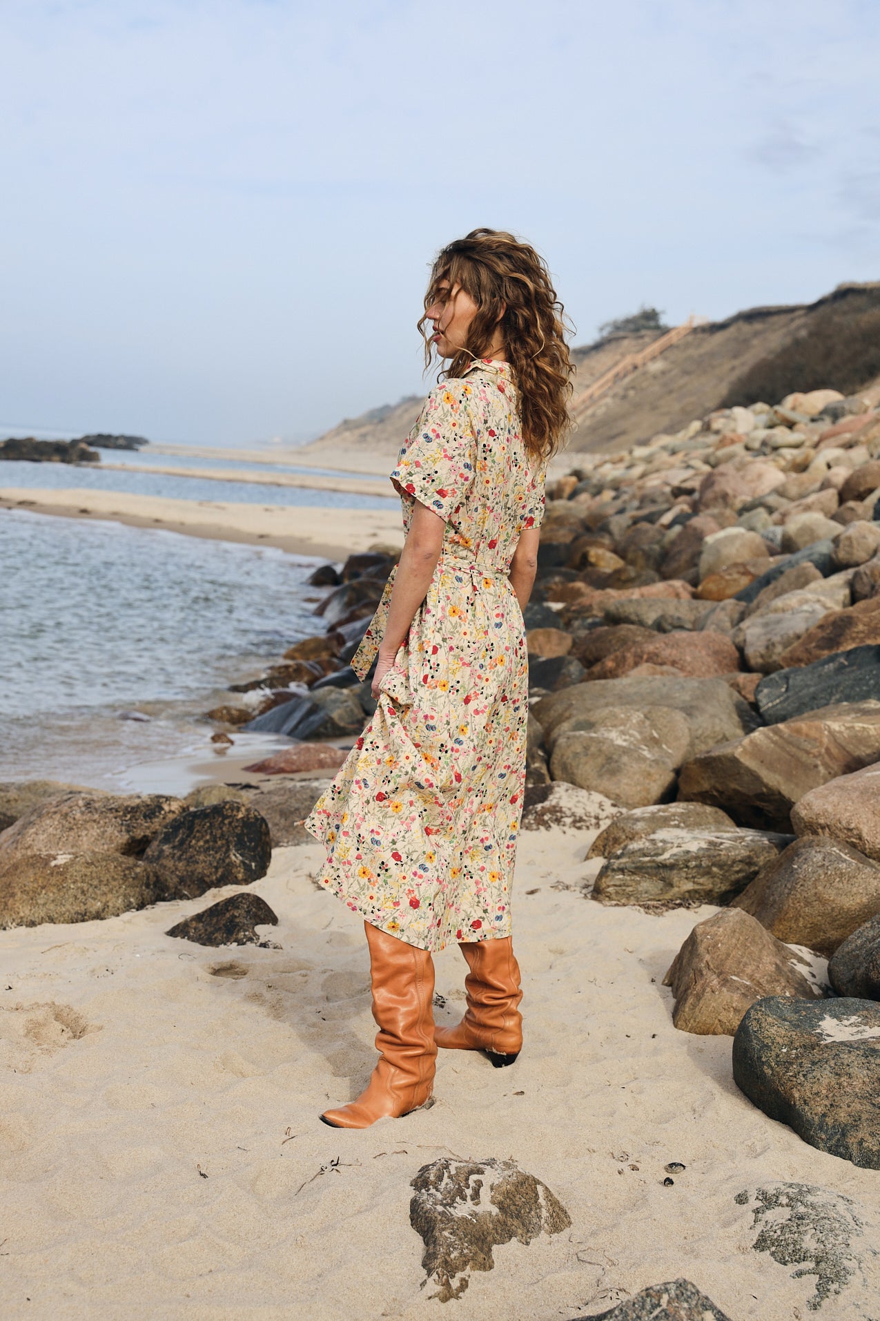 BlakeLL Midi Dress - Flower Print