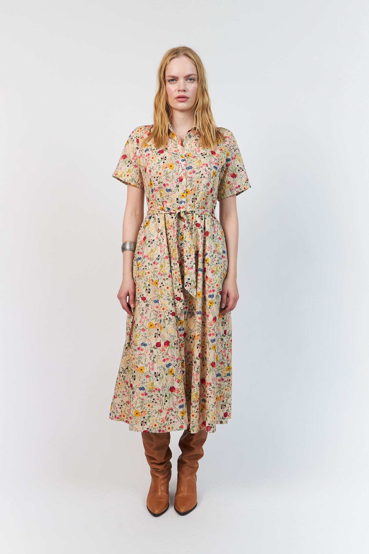 BlakeLL Midi Dress - Flower Print