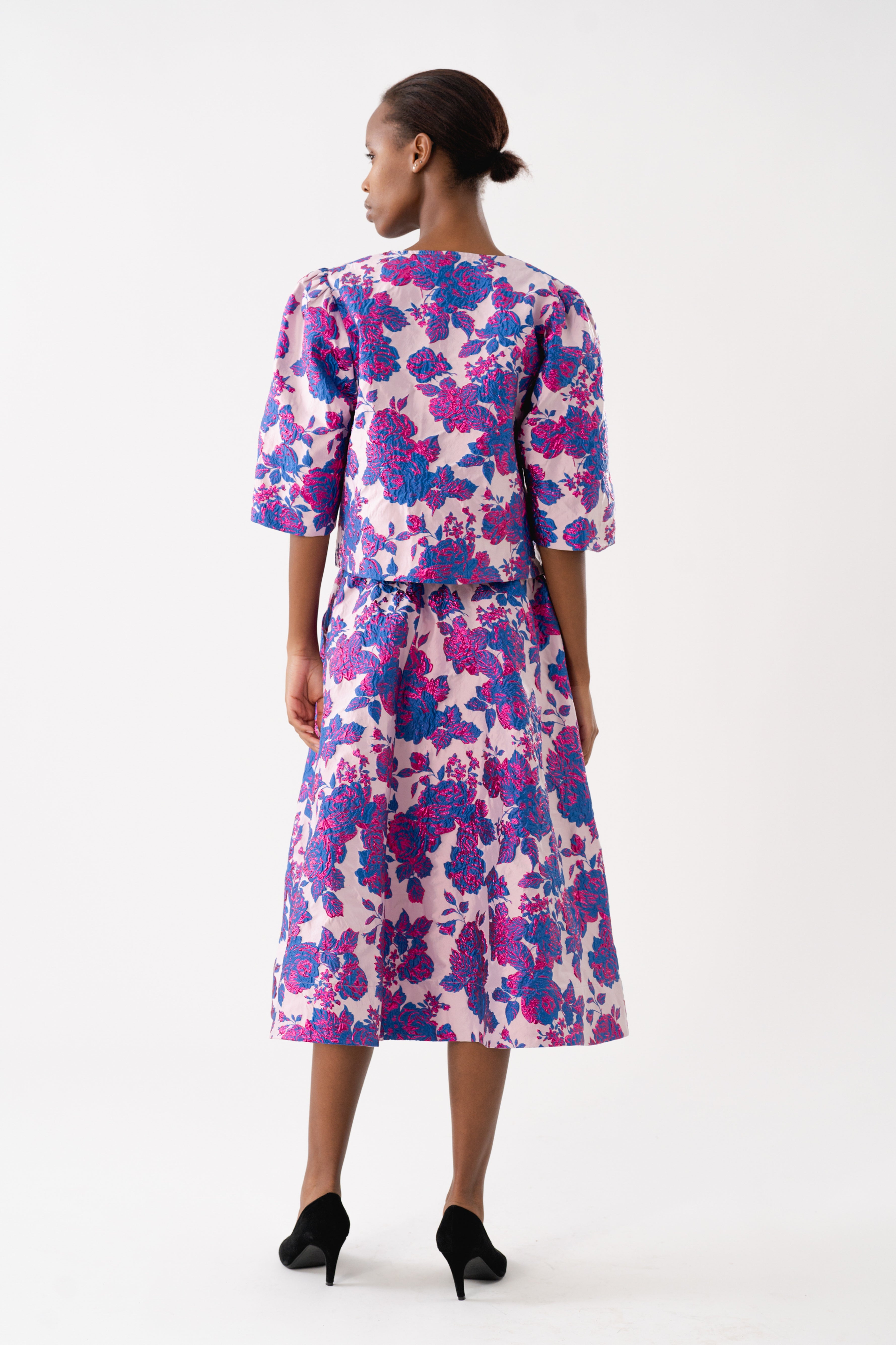 BristolLL Midi Skirt - Dark Lavender