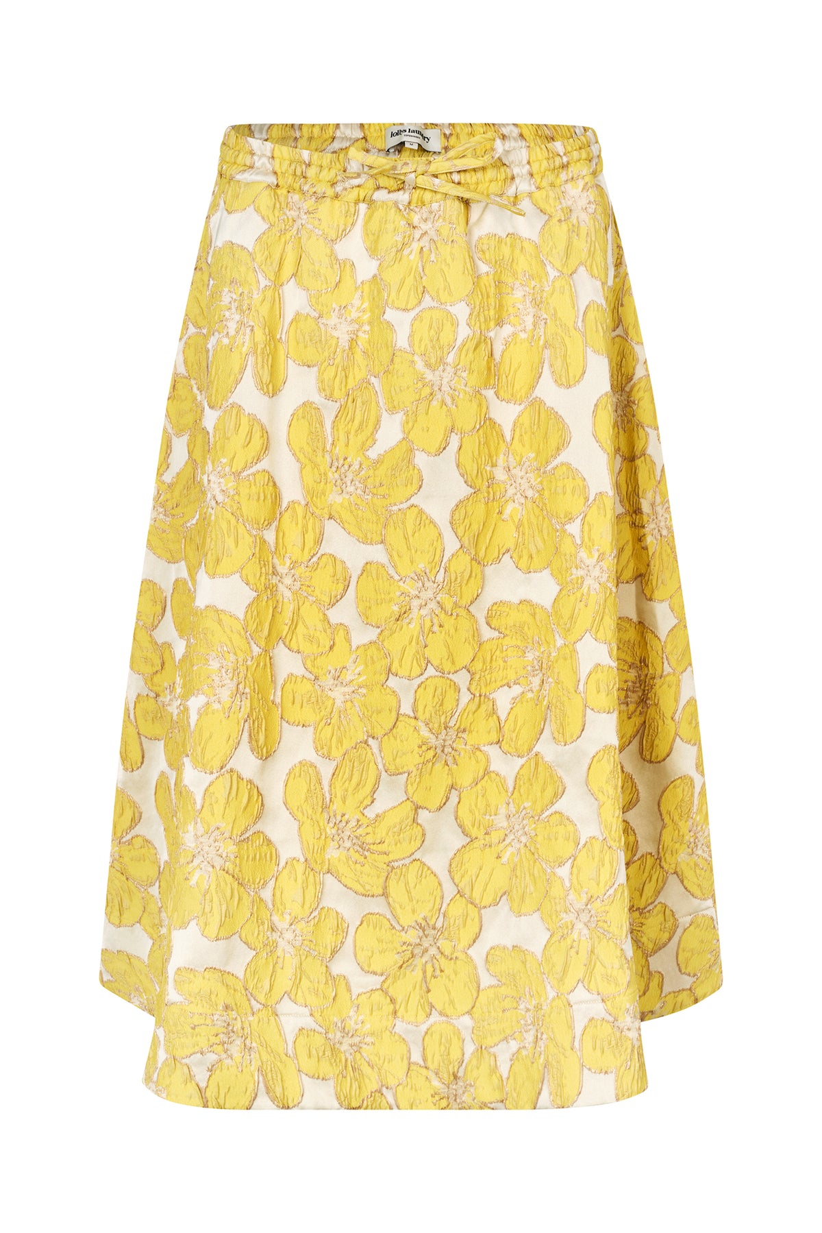 Lollys Laundry BristolLL Midi Skirt Skirt 93 Light Yellow