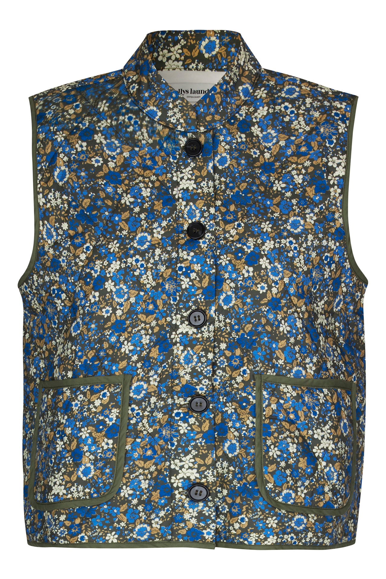 CairoLL Quilted Vest - Blue