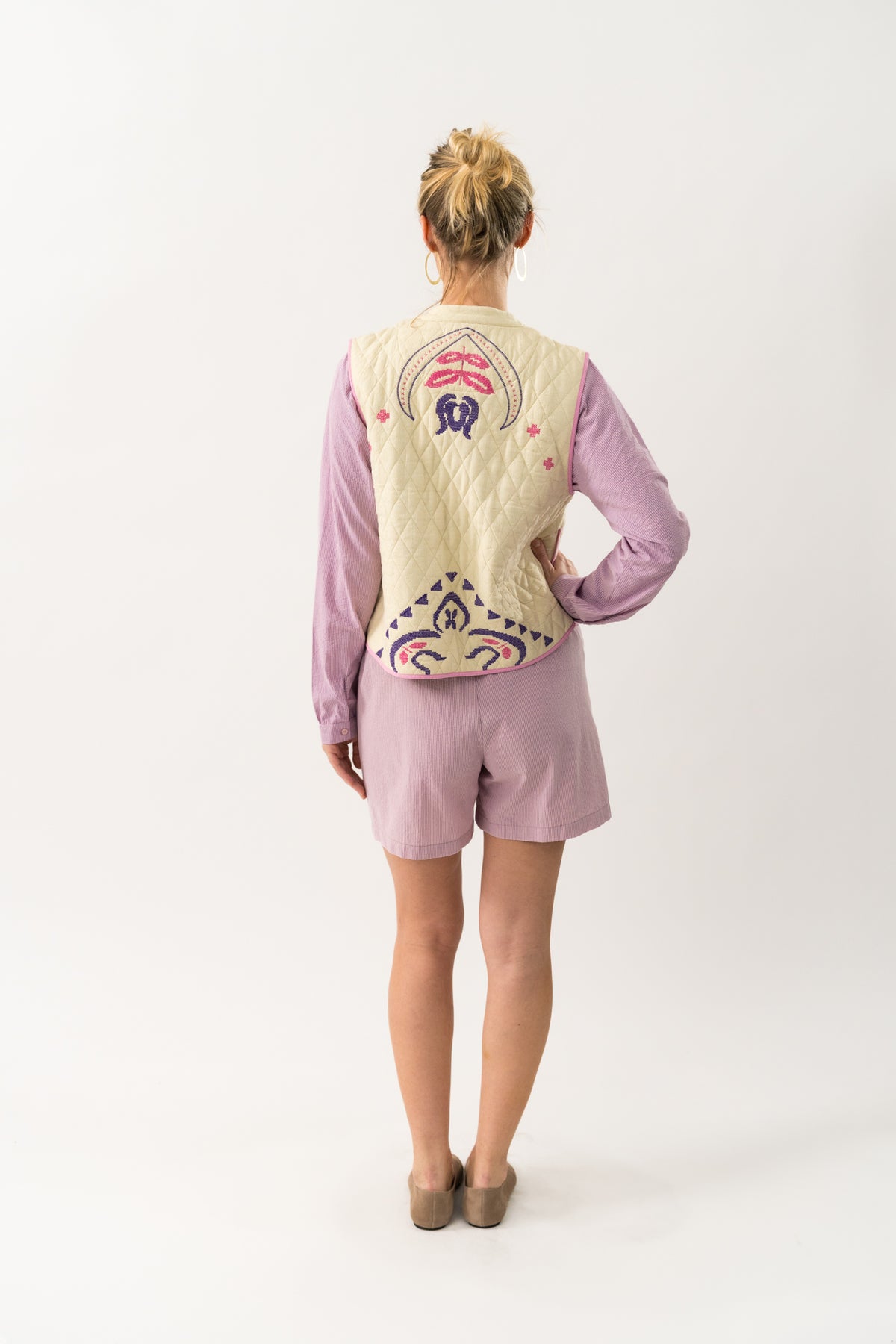 Lollys Laundry CairoLL Vest Vest 02 Creme