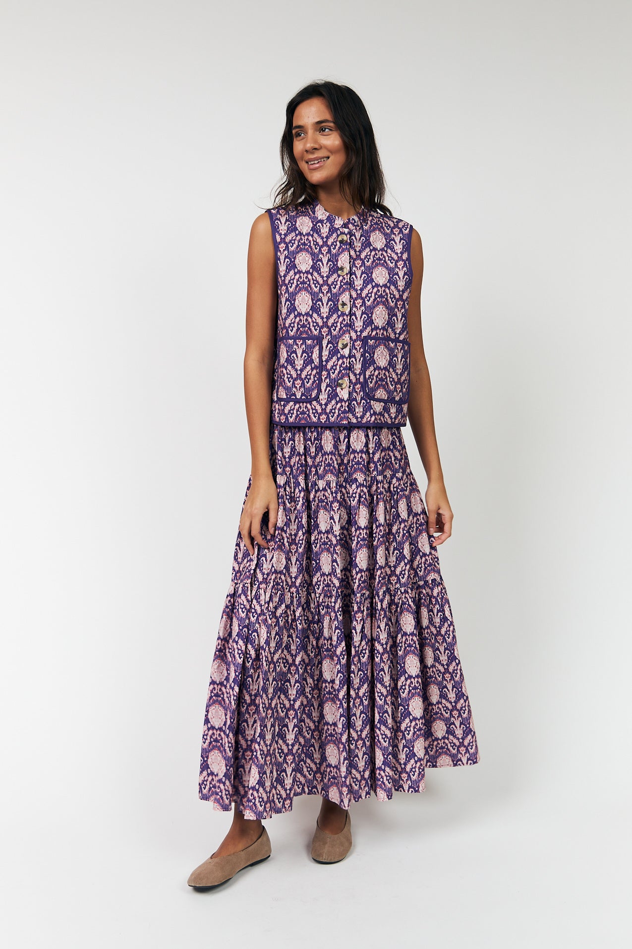 Lollys Laundry CairoLL Vest Vest 64 64 Graphic Print