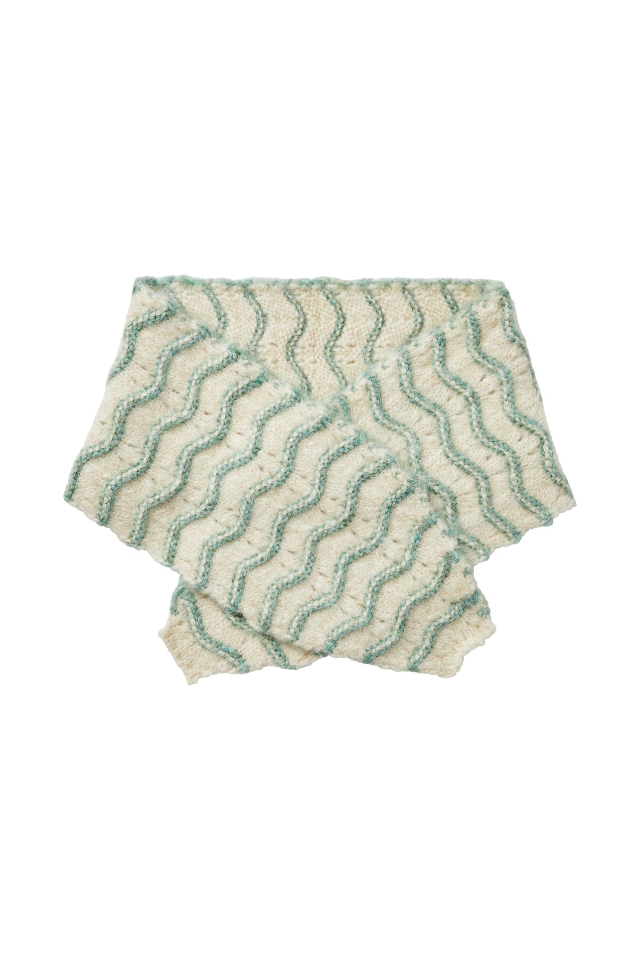 Lollys Laundry CallieLL Knit Scarf scarf 49 Dusty Green