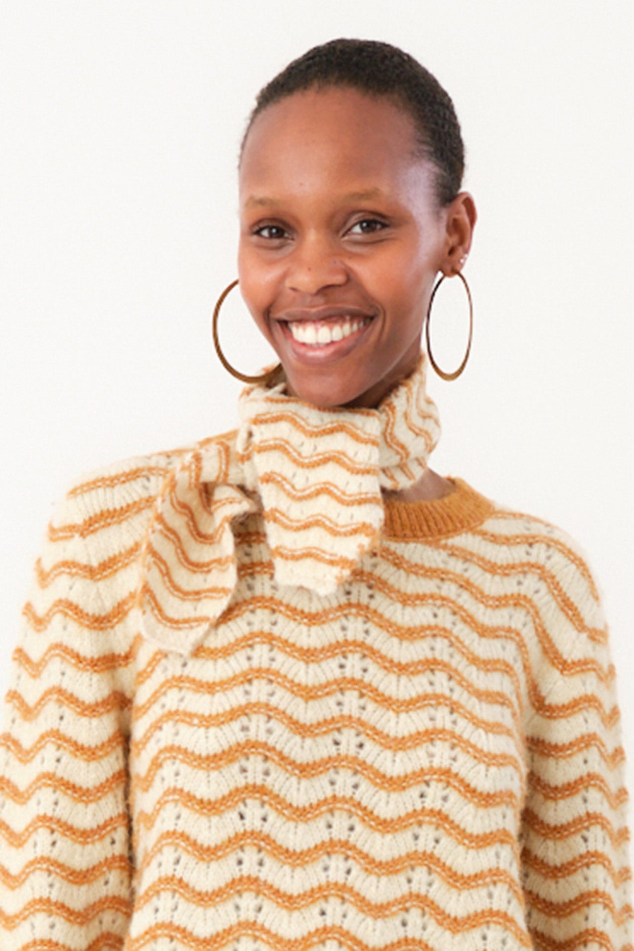 Lollys Laundry CallieLL Knit Scarf scarf 58 Camel