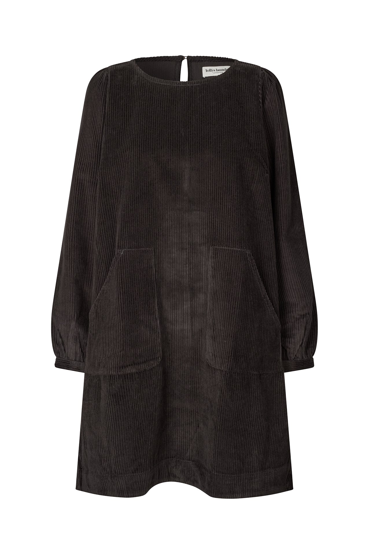 Lollys Laundry CarlaLL Short Dress Dress 87 Dark Mokka