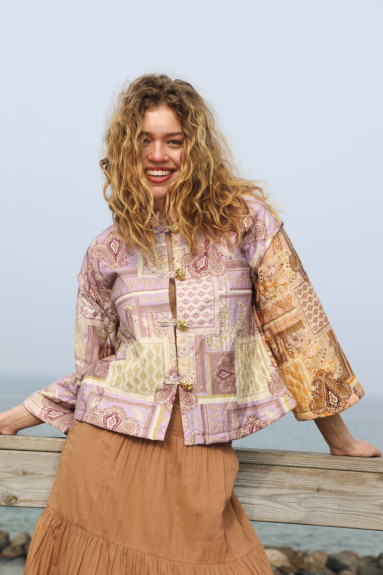 CelinaLL quilted jacket - Multi