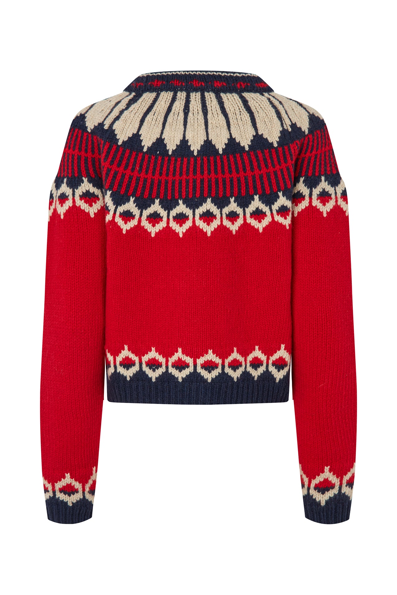 Lollys Laundry ClareLL Knit Cardigan Cardigan 30 Red
