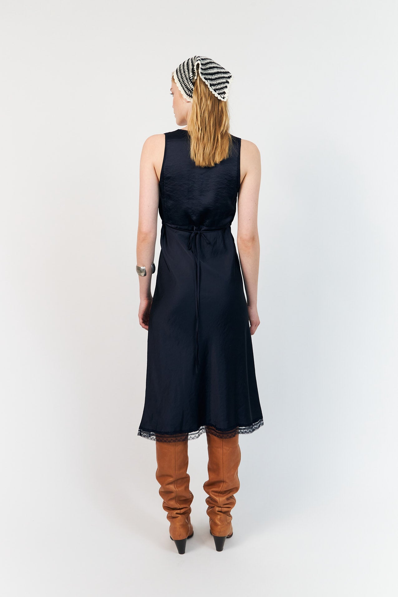 Lollys Laundry ClariLL Midi Dress Dress 23 Dark Blue