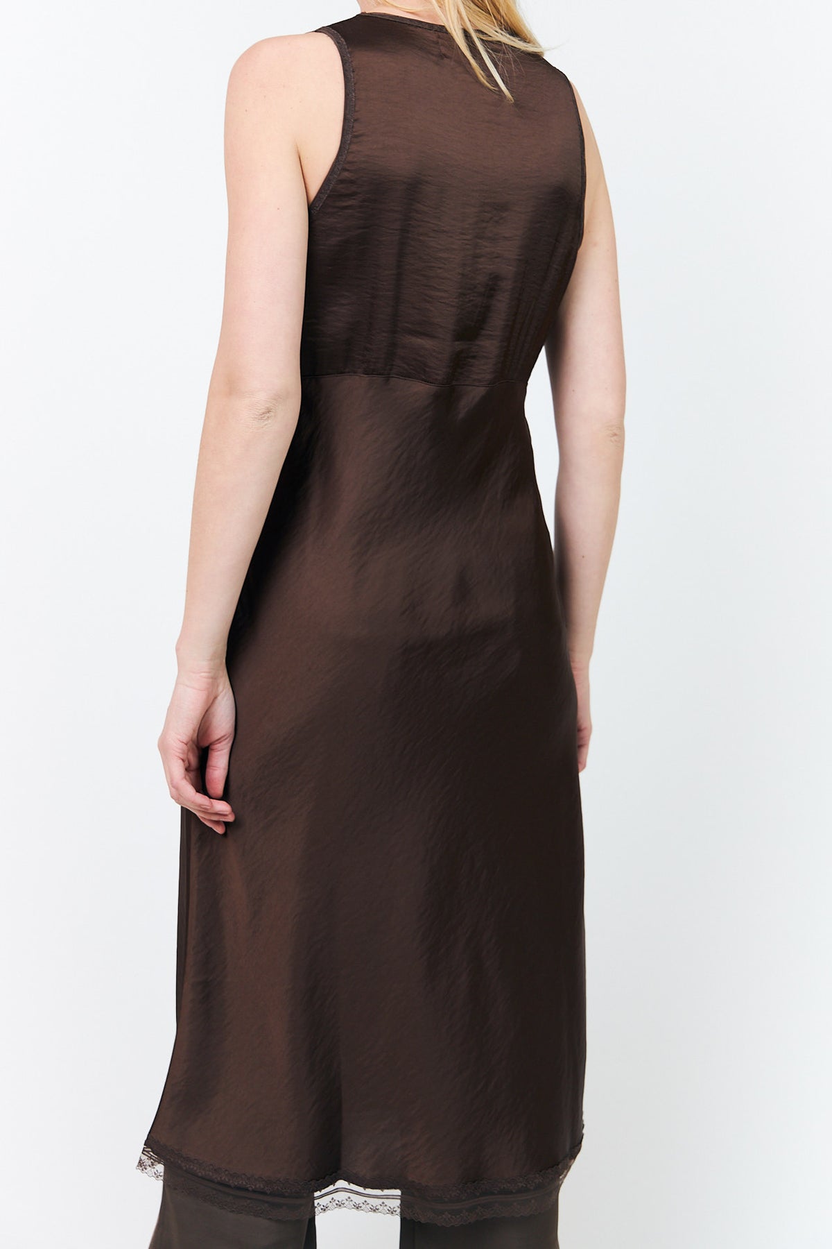 ClariLL Midi Dress - Dark Mokka
