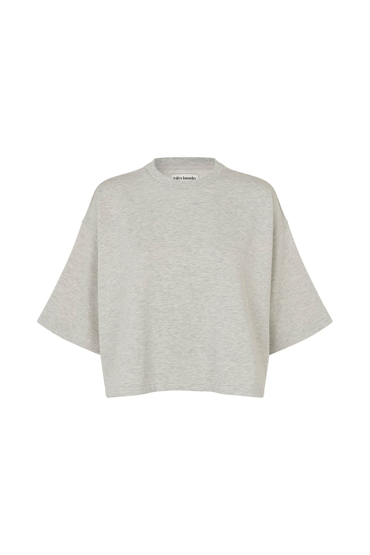 Lollys Laundry DanLL Boxy Sweatshirt Sweatshirt 13 Light Grey Melange