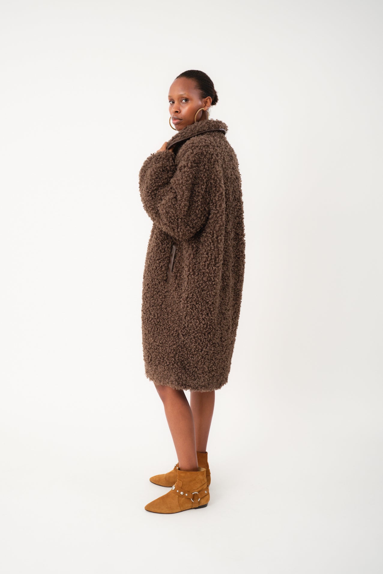 Lollys Laundry DooLL Coat Outerwear 87 Dark Mokka