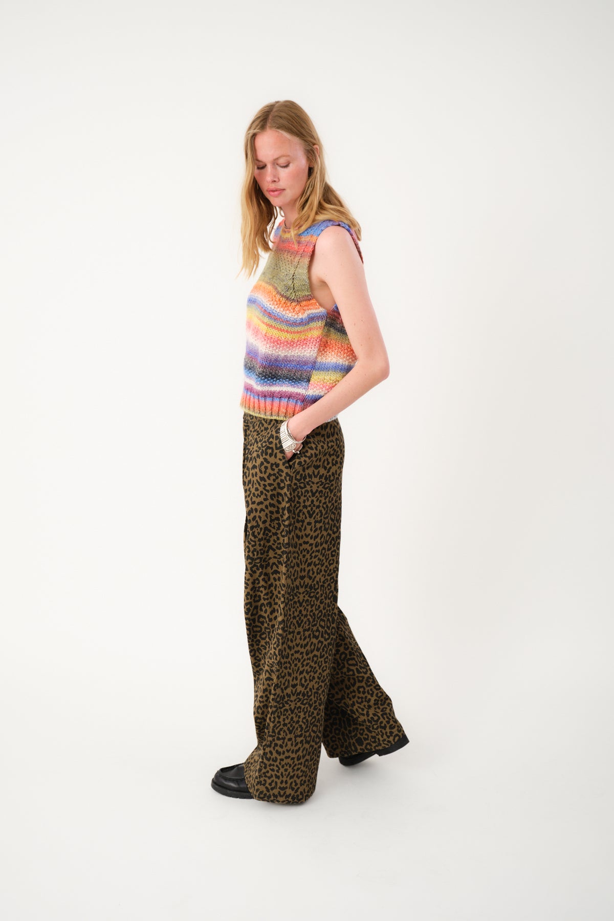 Lollys Laundry DovaLL Knit Vest Vest 70 Multi