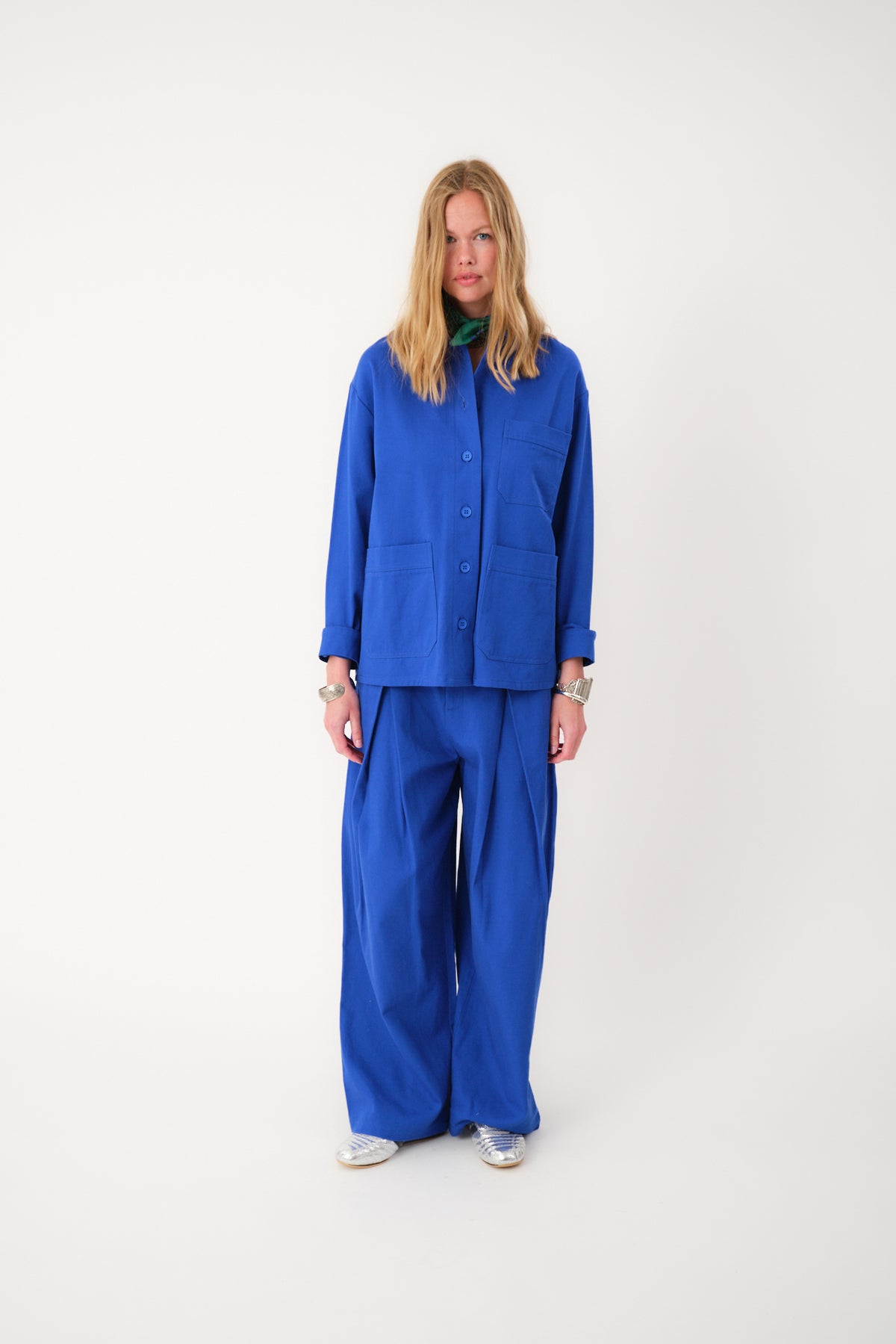 Lollys Laundry EddaLL Jacket Jacket 97 Neon Blue