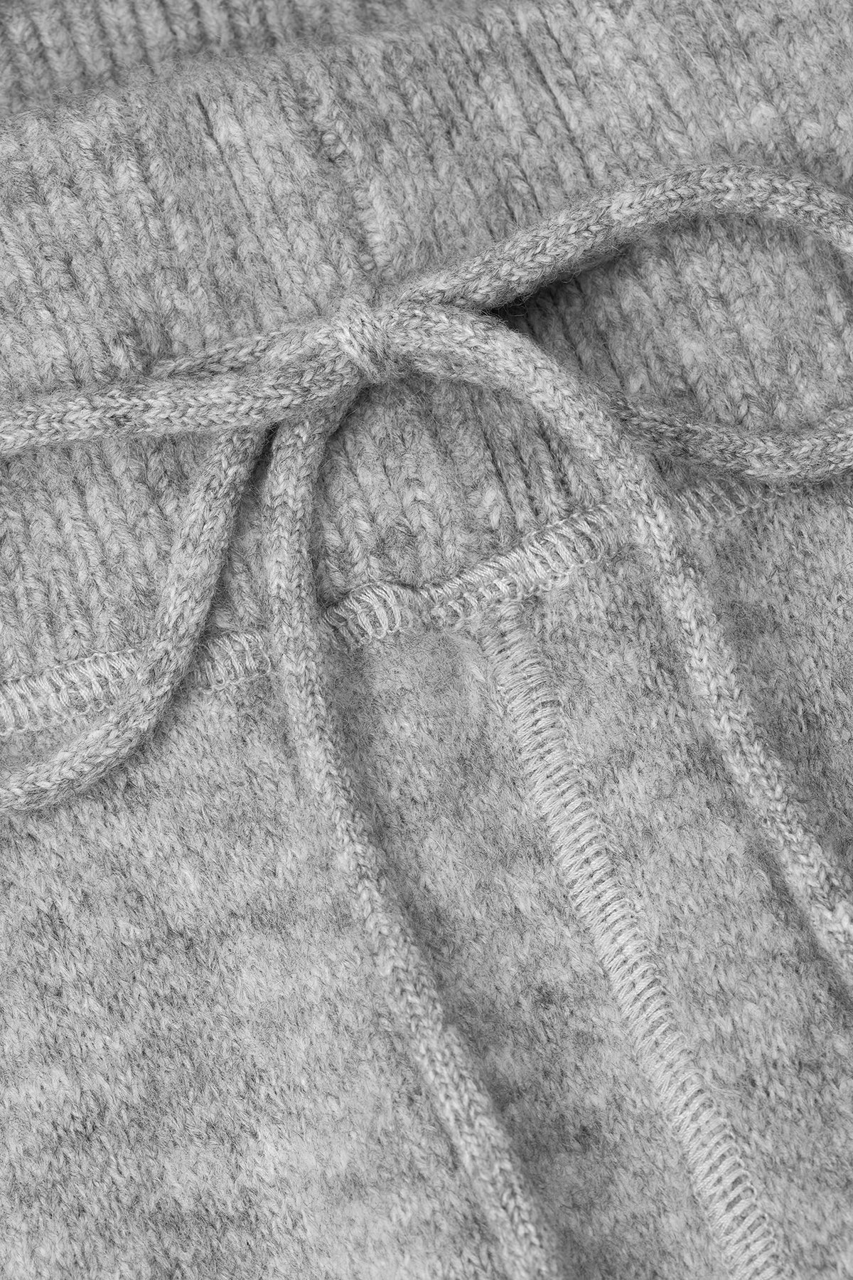 Lollys Laundry ElbanyLL Knit Pants Pants 11 Grey Melange