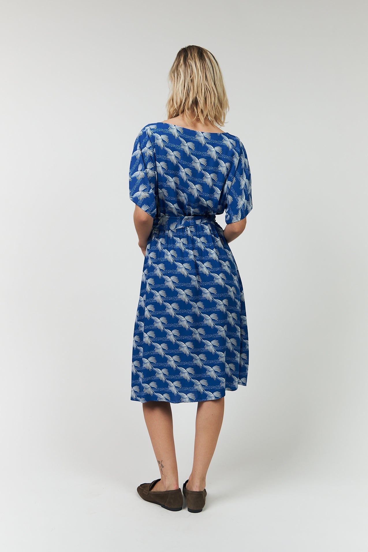 ElinaLL Midi Dress - Royal Blue