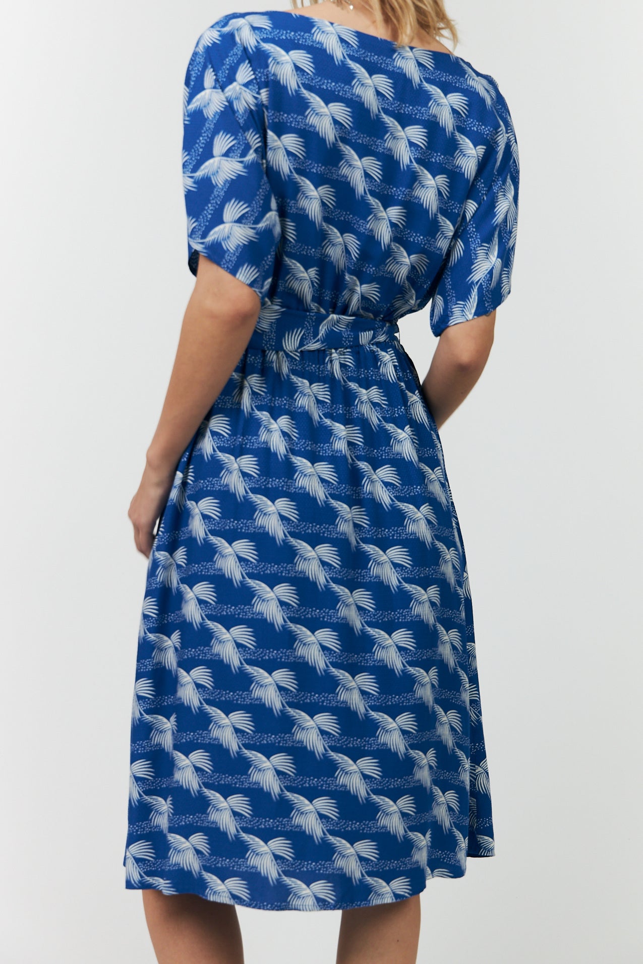 ElinaLL Midi Dress - Royal Blue