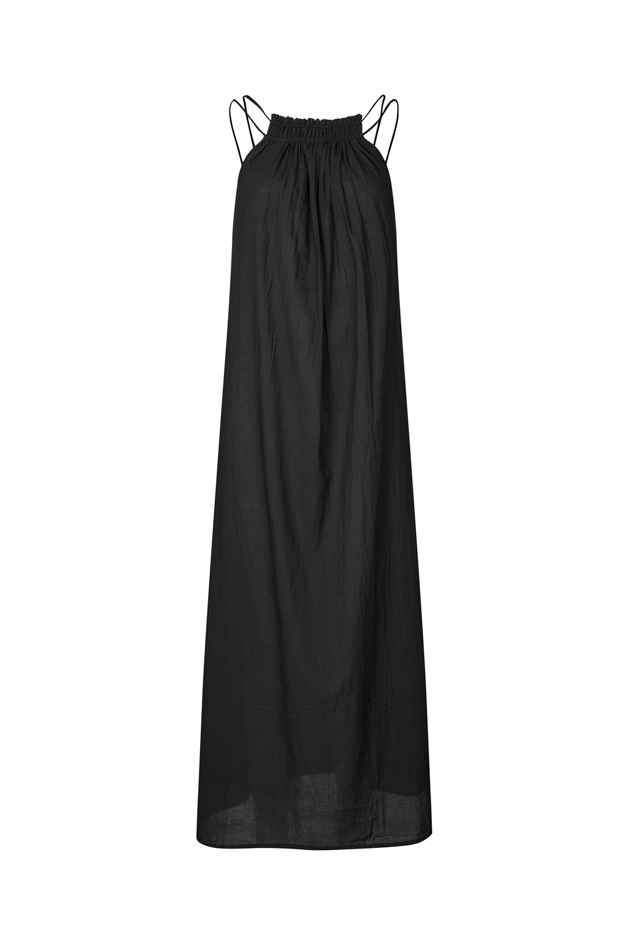 Lollys Laundry EmmelineLL Maxi Dress SL Dress 18 Washed Black