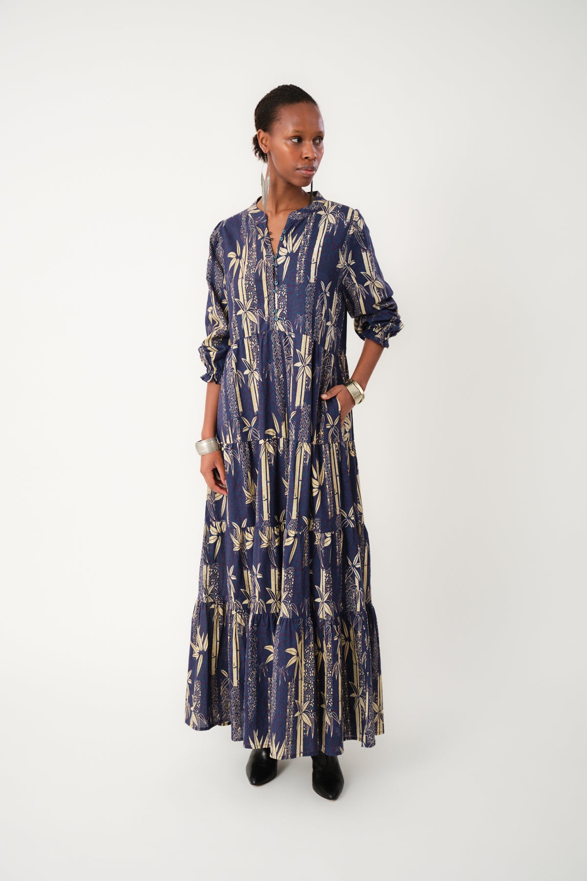 Lollys Laundry EvelynLL Maxi Dress Dress 23 Dark Blue