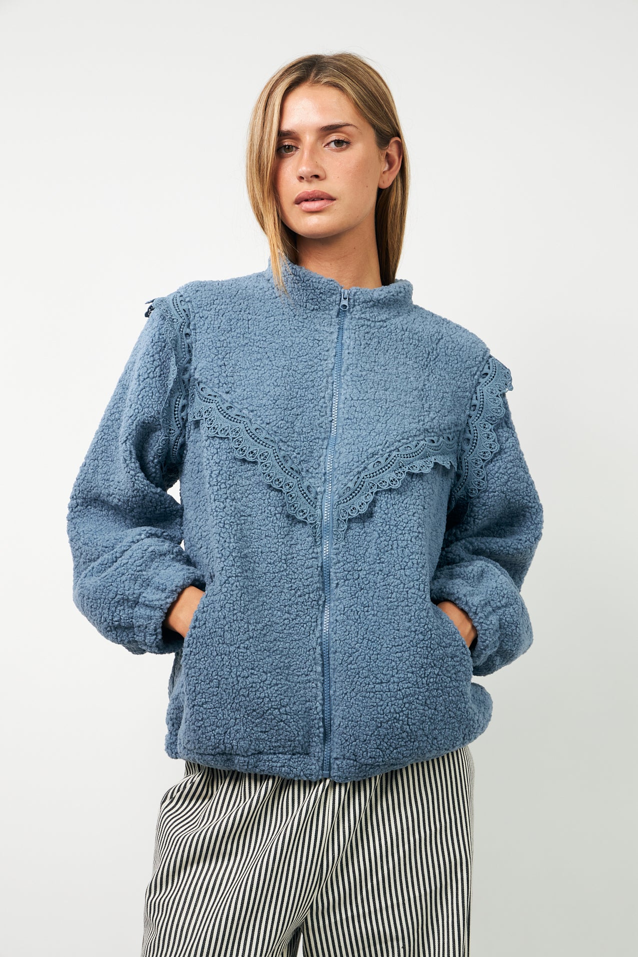 Lollys Laundry FalLL Jacket Outerwear 29 Dusty Blue