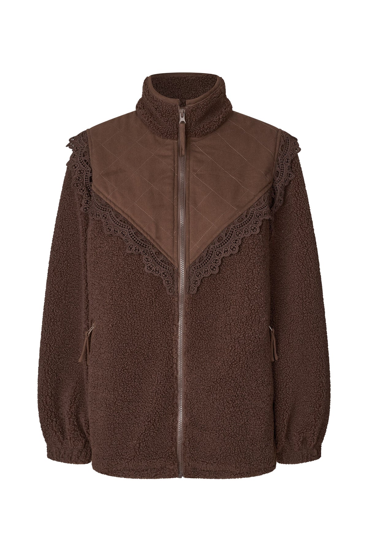 FalLL Teddy Jacket - Dark Mokka
