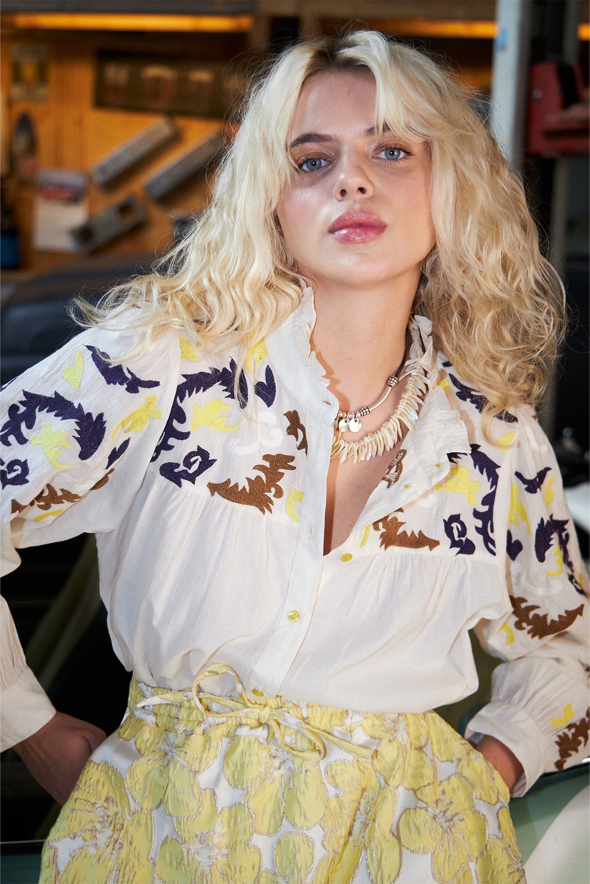 Lollys Laundry FengaLL Shirt Shirt 01 White