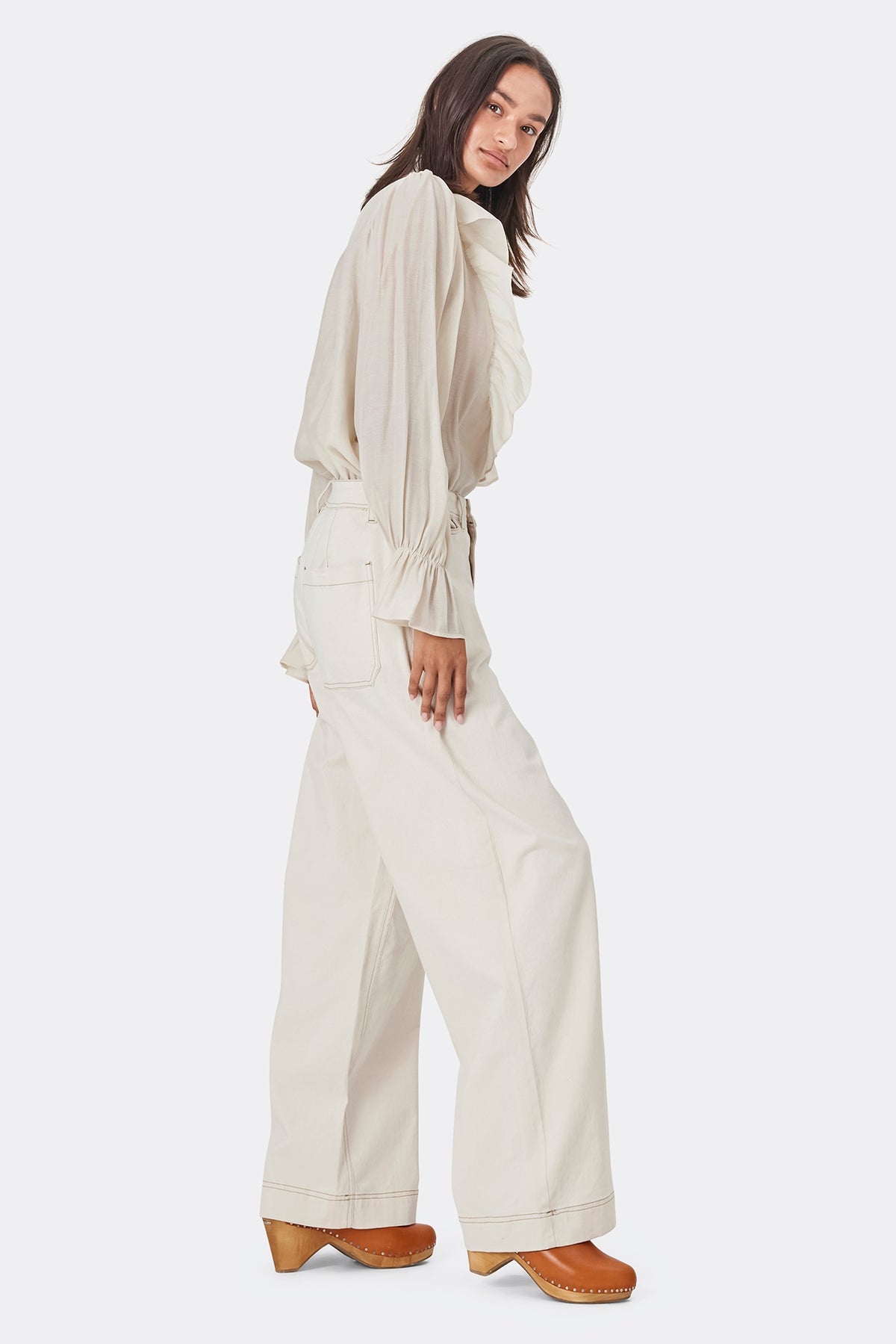 FloridaLL Pants - Creme