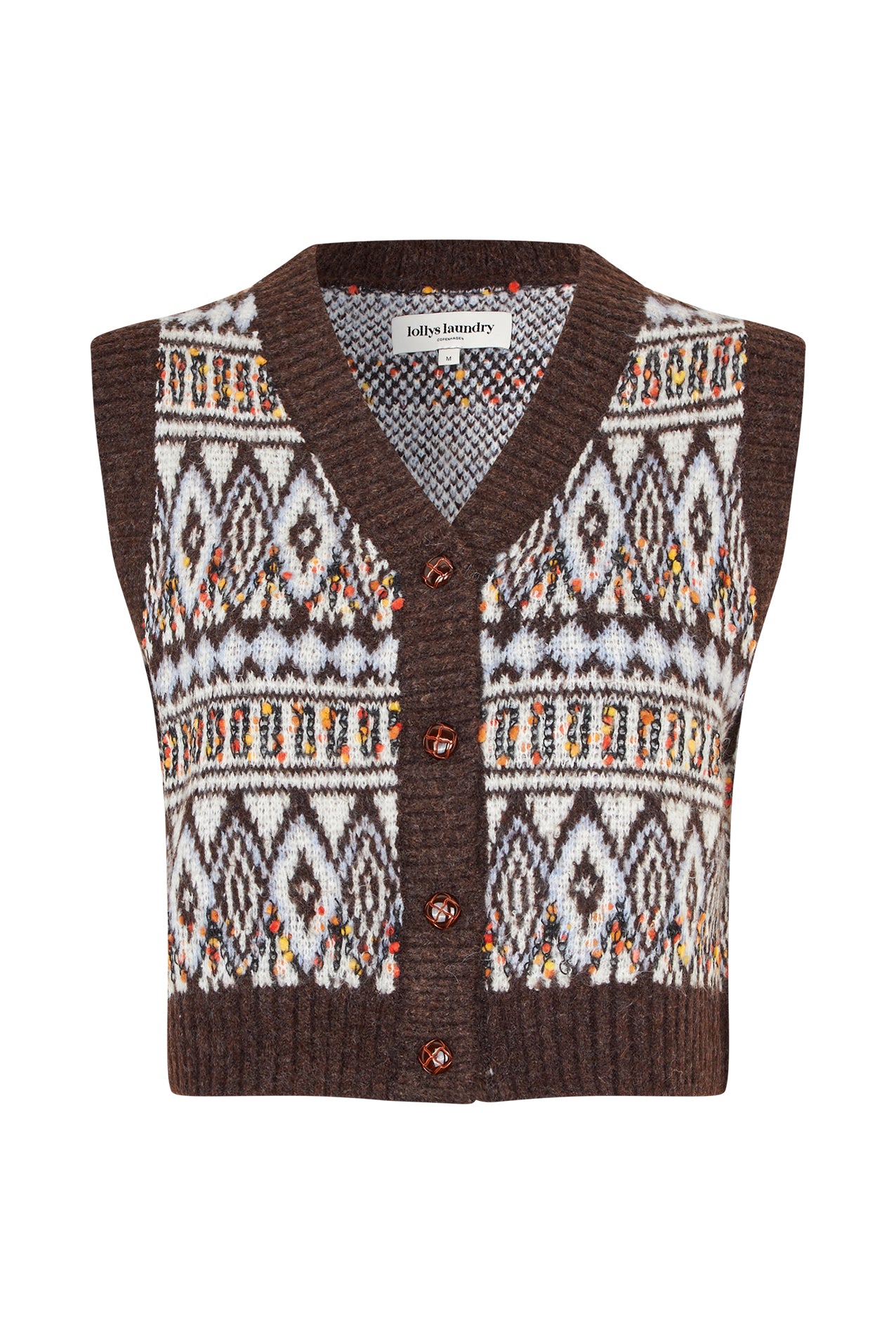 FrancescaLL Vest - Dark Mokka