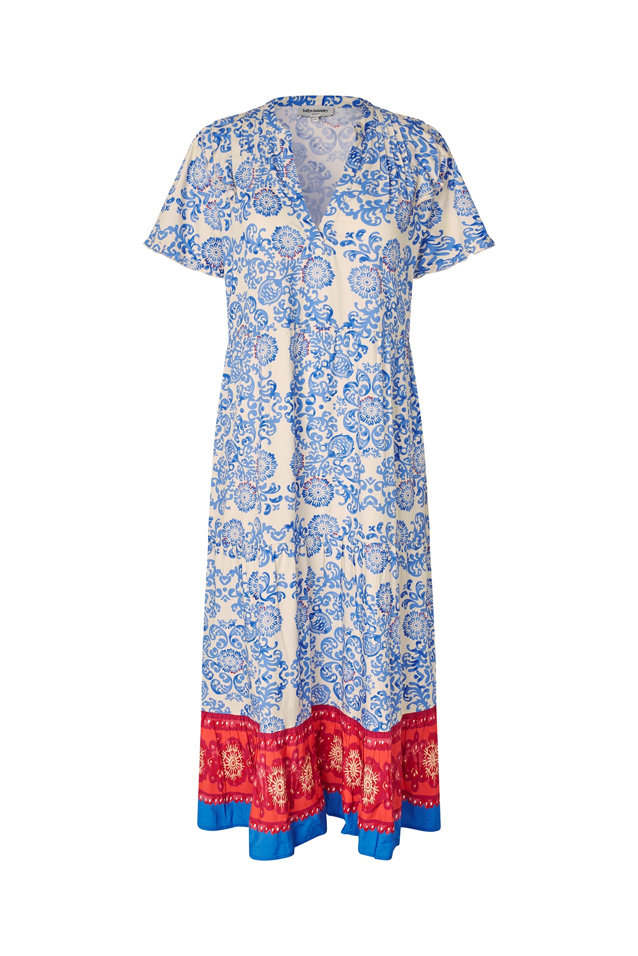 Lollys Laundry FreddyLL Midi Dress SS Dress 22 Light Blue